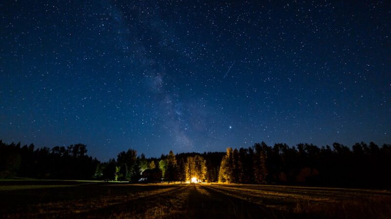 Проектор звездного неба для создания комфортной атмосферы в доме