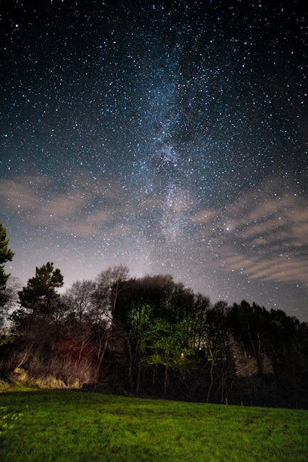Светящиеся Звезды на Потолке для Детской Комнаты