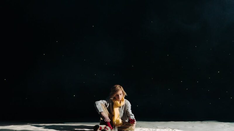 Натяжной потолок со звездами